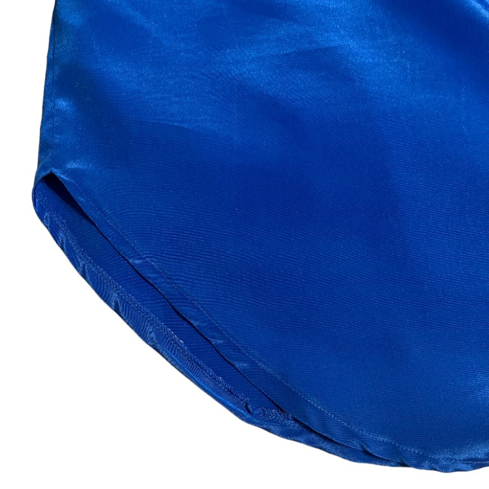 AnNa Clothing Tunic Long Sleeve Button Down, Blue |2X - Picture 9 of 16